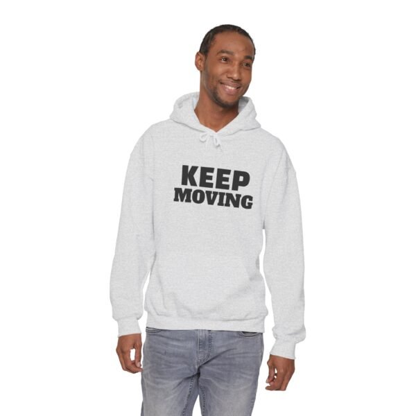 Keep Moving Hoodie — Motivational Minimalist Pullover