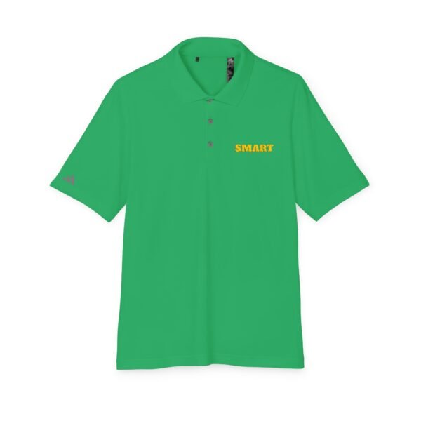 SMART ADIDAS Performance Polo Shirt — Lightweight White Golf & Work Polo