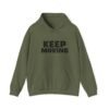 Keep Moving Hoodie — Motivational Minimalist Pullover