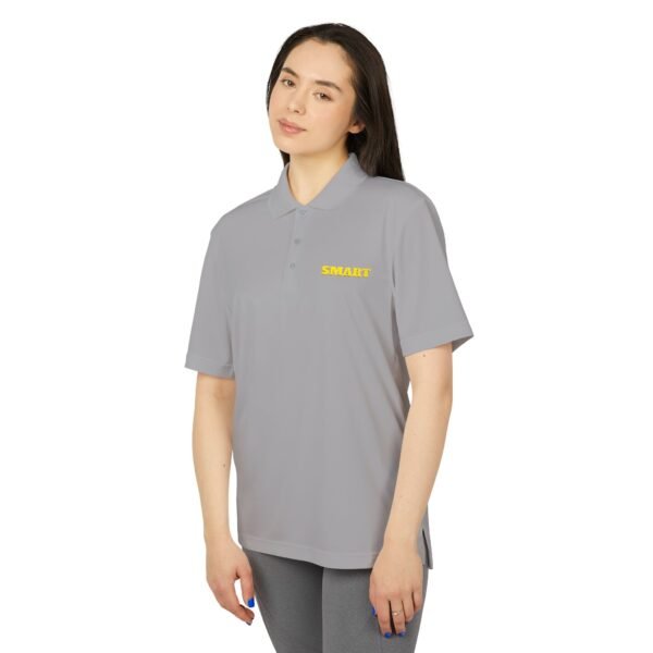 SMART ADIDAS Performance Polo Shirt — Lightweight White Golf & Work Polo