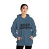 Keep Moving Hoodie — Motivational Minimalist Pullover