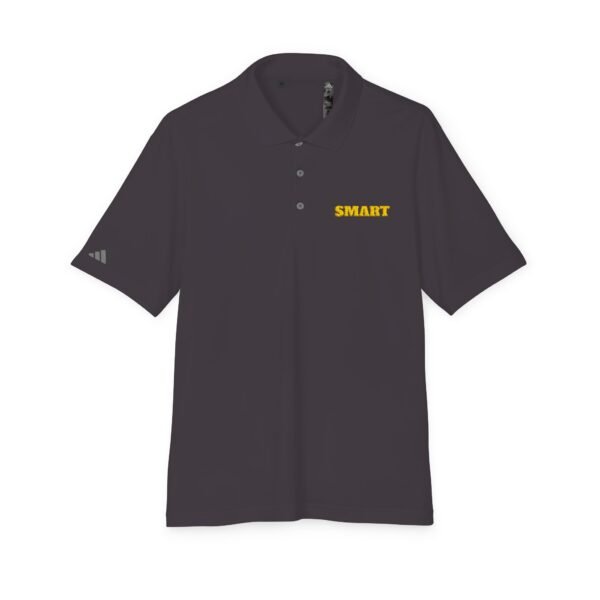 SMART ADIDAS Performance Polo Shirt — Lightweight White Golf & Work Polo